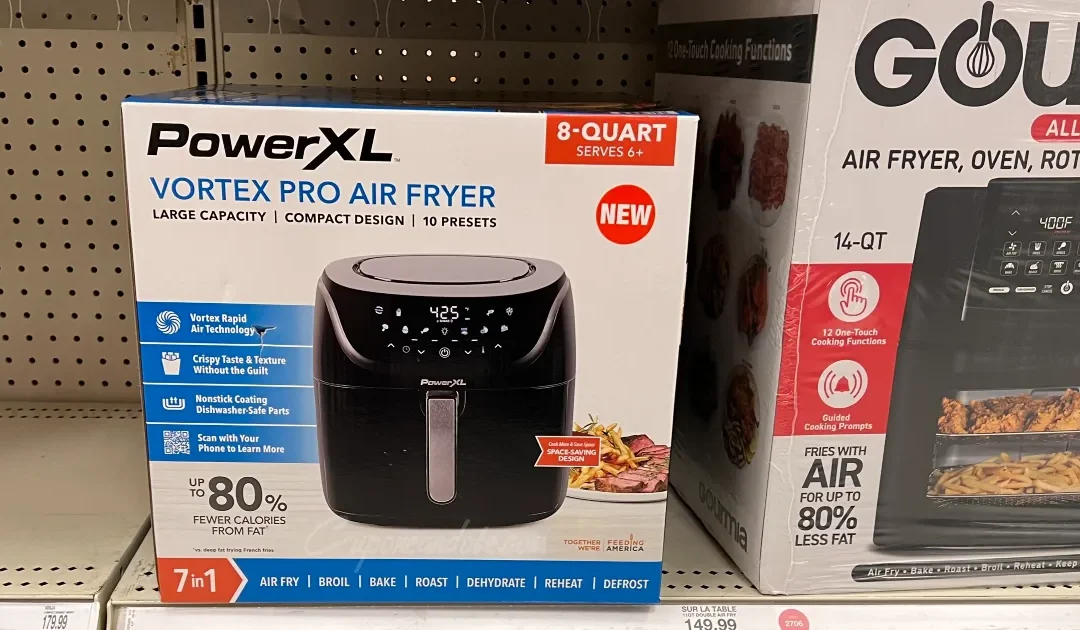 Freidora de Aire PowerXL Vortex Pro 8-Qt SOLO $69.99 (Reg. $90)