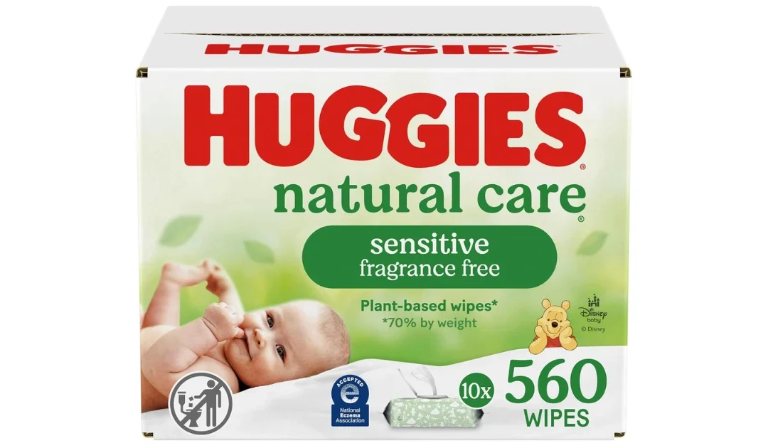 Toallitas Huggies Natural Care Sensitive Solo $10.93 (Reg $20)