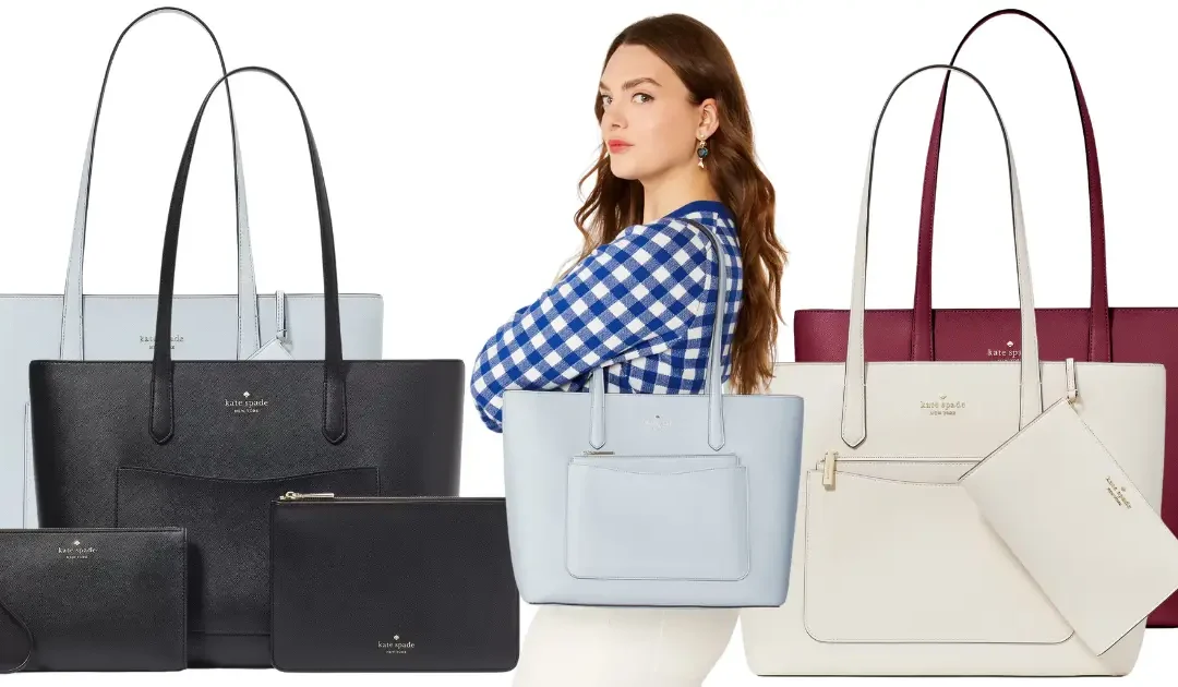 Kate Spade Staci Pvc Tote Set a solo $109 (Reg. $499)