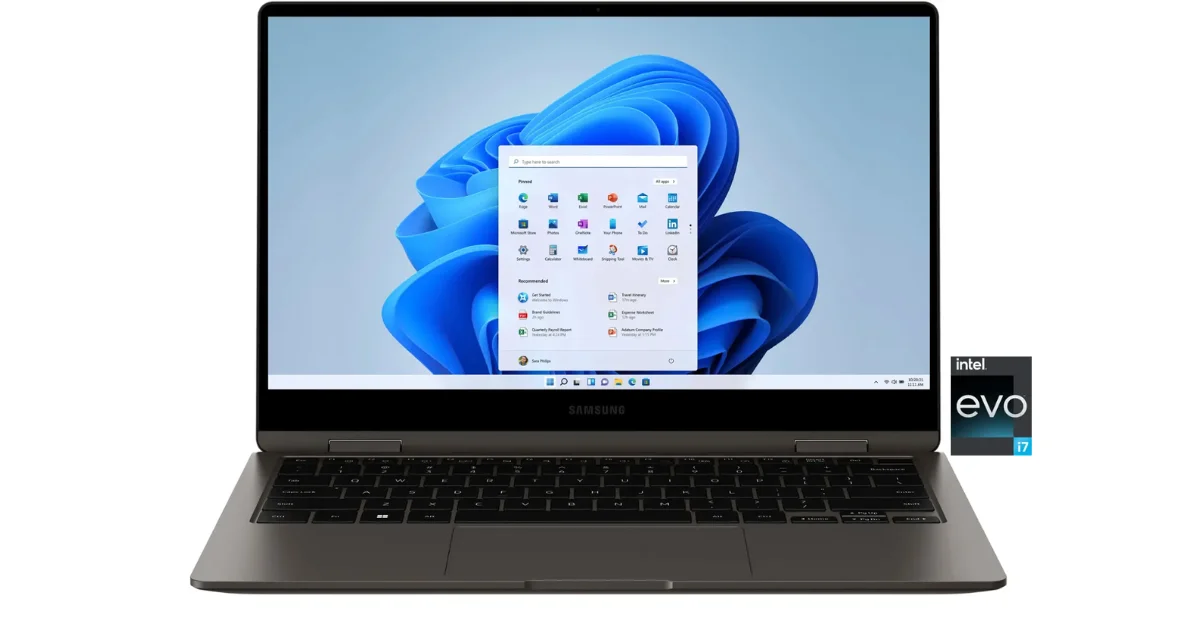 Samsung Galaxy Book3 360 2-in-1 FHD AMOLED Touch Screen Laptop 13.3-In
