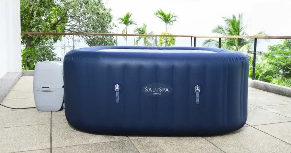 Bestway-SaluSpa-Hawaii-AirJet-2-to-6-Person-Square-Inflatable-Hot-Tub