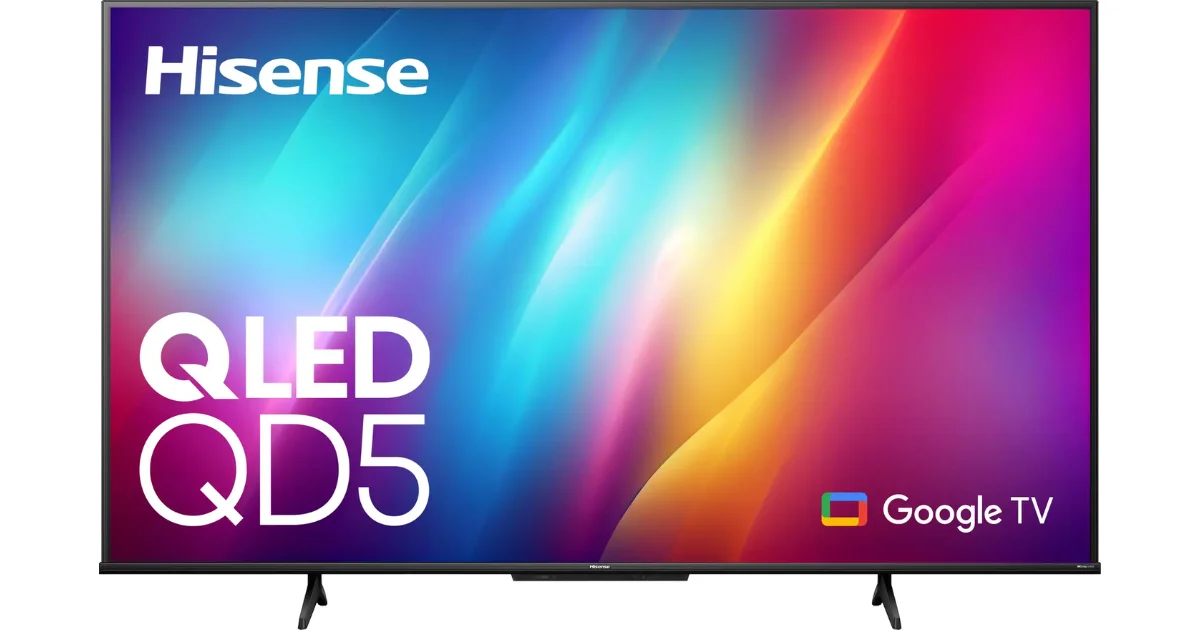 Hisense Class QD5 Series QLED 4K UHD Google TV 65-In