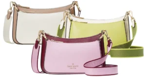 Kate Spade Duet Colorblock Saffiano Leather Small Crossbody