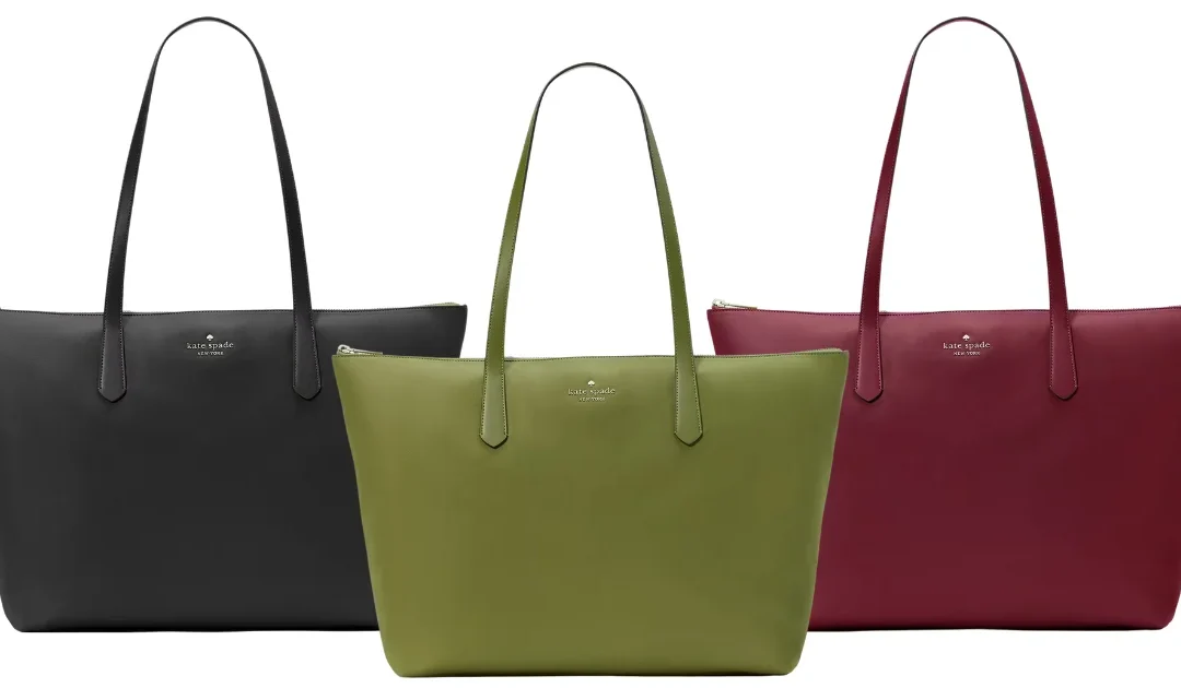 Kate Spade Kitt Nylon Extra Large Tote SOLO $89 (Reg. $359)