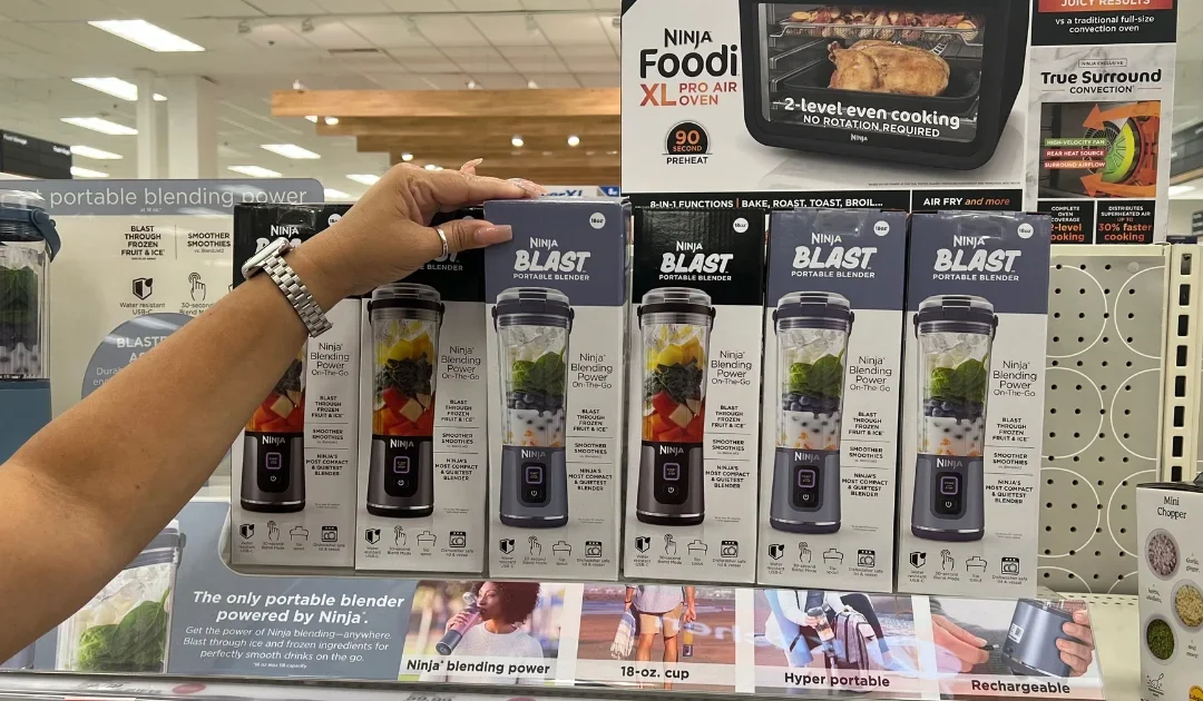 Ninja Blast Portable Blender 18 oz a solo $39.99 (Reg. $60)