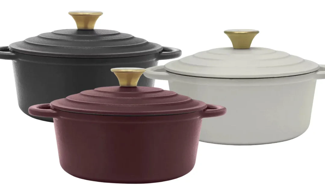 Sedona Kitchen Enamel Cast Iron 3-Qt SOLO $19.99 (Reg. $60)