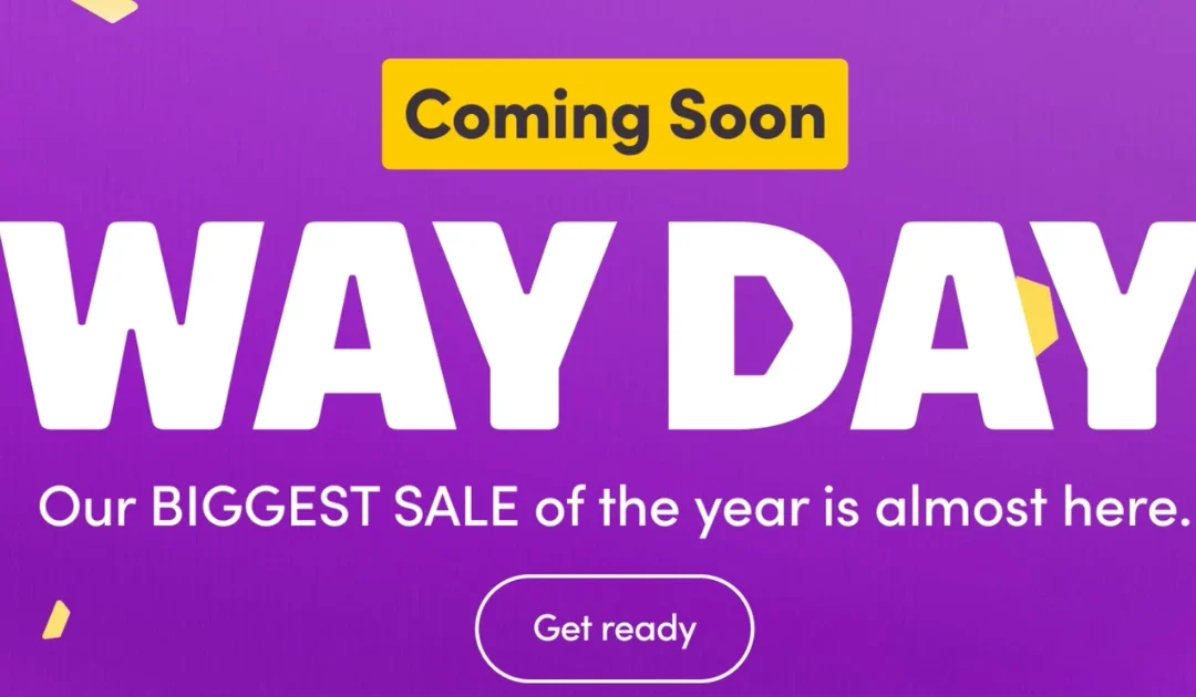 Gran Venta Wayfair: Way Day 2025 Con los Precios Mas Bajos del Año – HASTA un 80% Off