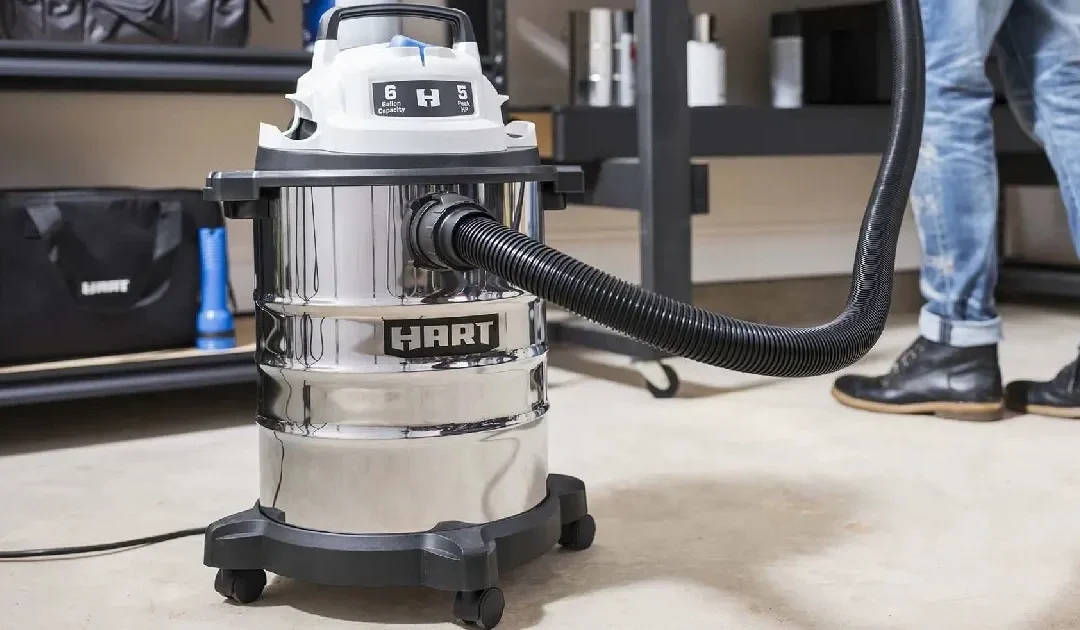 Vacuum HART Para Seco/Húmedo 6 Gal. 5 Peak HP SOLO $29.97 (Reg. $85)