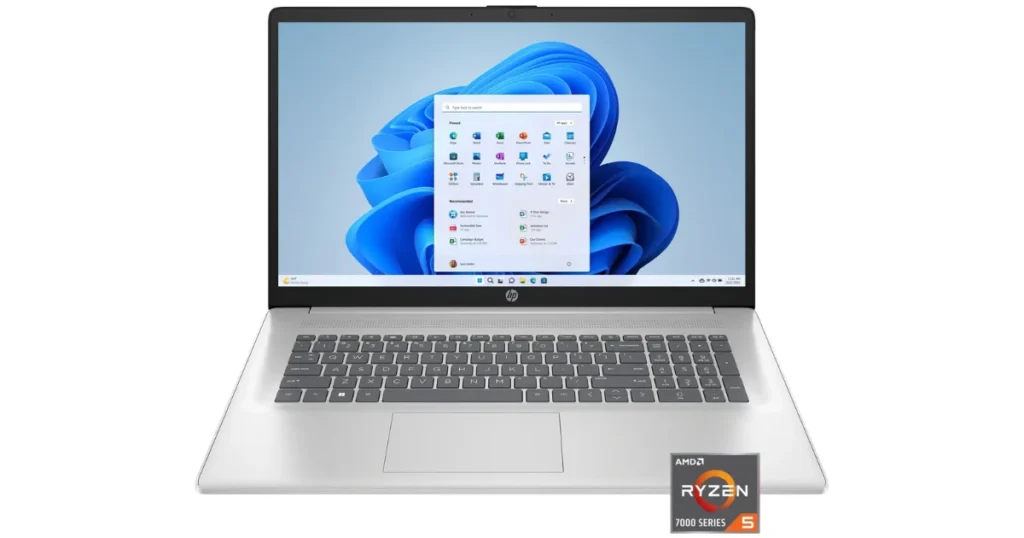 HP 17.3-In Full HD Laptop - AMD Ryzen 5