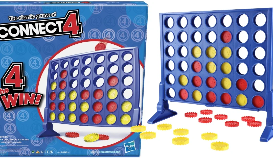 Connect 4 Classic Grid Strategy 4 in a Row SOLO $5 (Reg $12)