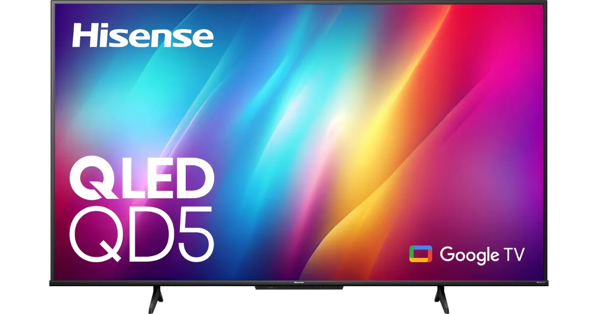 Hisense Class QD5 Series QLED 4K UHD Smart Google TV 55-In