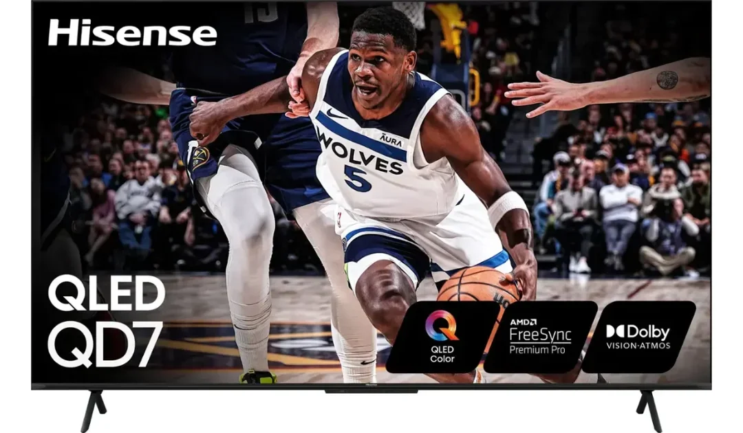 Hisense Class QD7 Series QLED 4K UHD Smart Google TV 65-In SOLO $469.99 (Reg. $550)