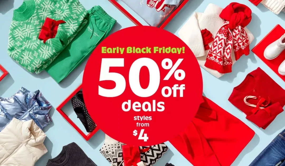 Black Friday de Old Navy Anticipado: Ahorra un 50% en TODO – Estilos DESDE $4
