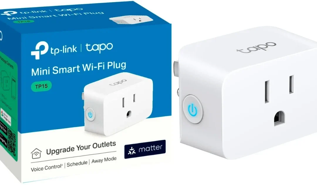 TP-Link Tapo Smart Wi-Fi Plug Mini with Matter SOLO $9.99 (Reg. $20)