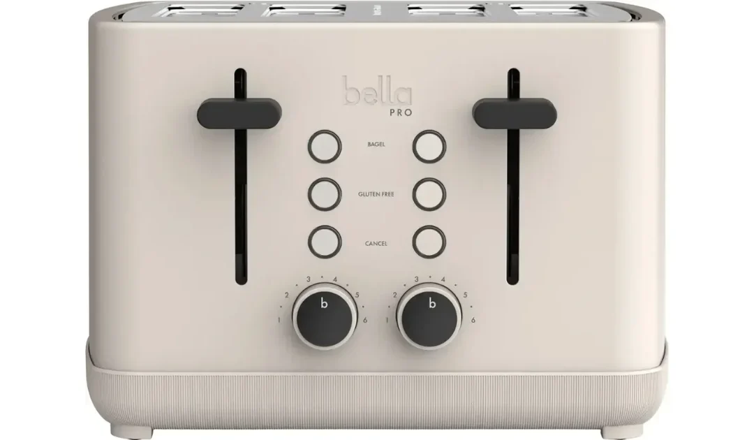 Tostadora bella PRO 4-Slice SOLO $24.99 (Reg. $80)
