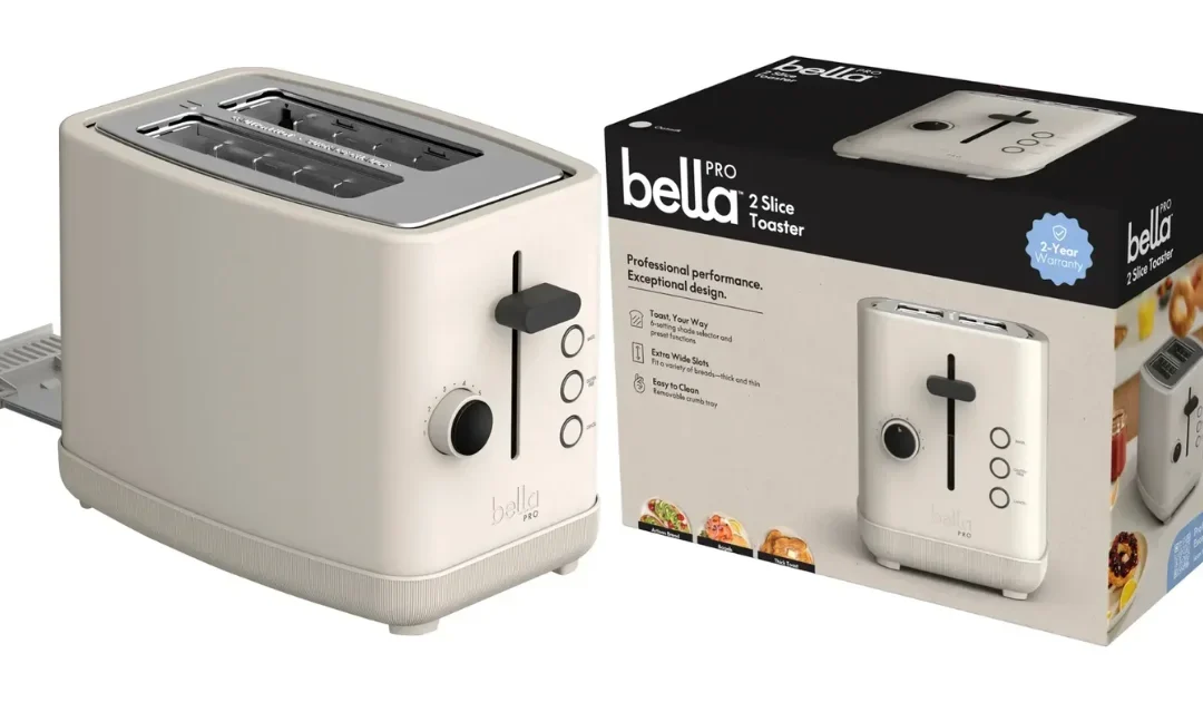 Tostadora bella PRO a solo $14.99 (Reg. $50)