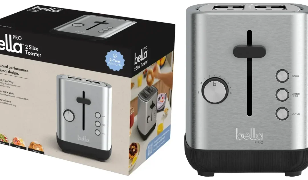 Tostadora bella PRO SOLO $14.99 (Reg. $50)