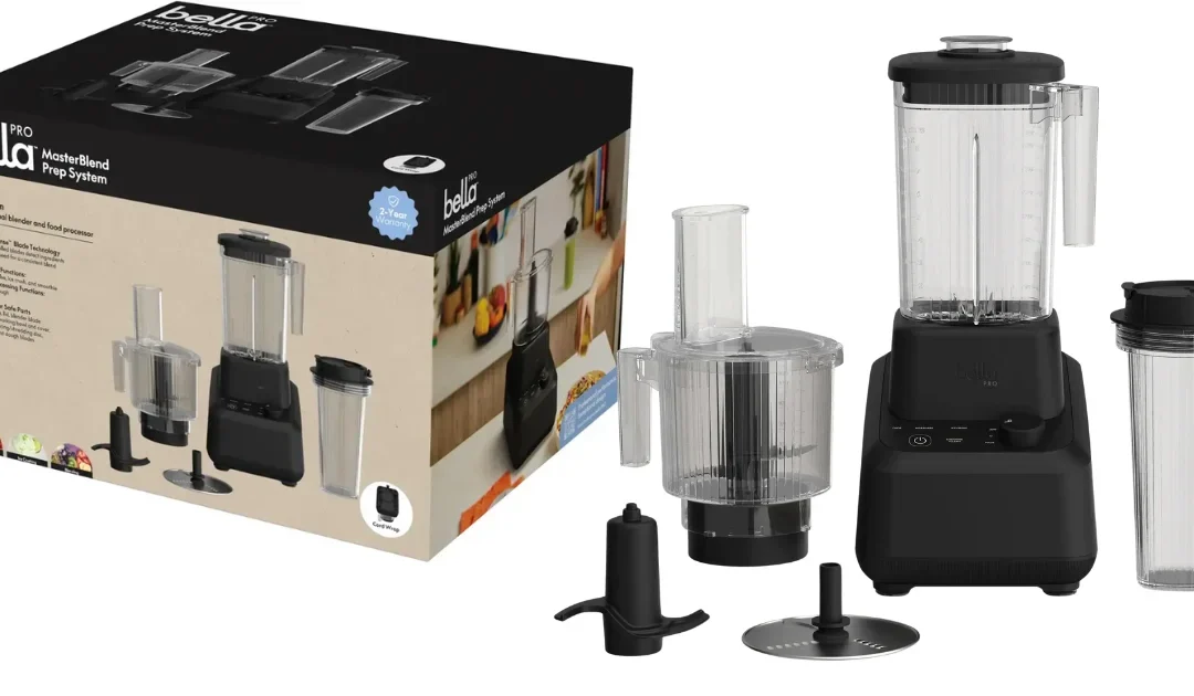 bella PRO MasterBlend 3-in-1 Prep System with Blender SOLO $49.99 (Reg. $170)