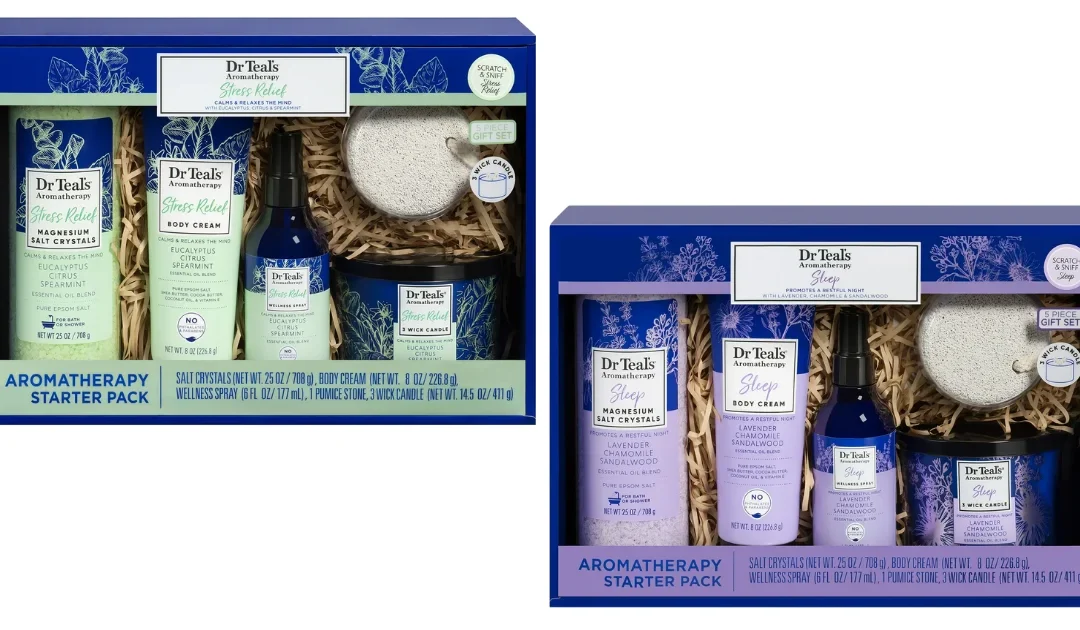Sets de Regalo Dr Teal’s al 50% de Descuento en Walmart
