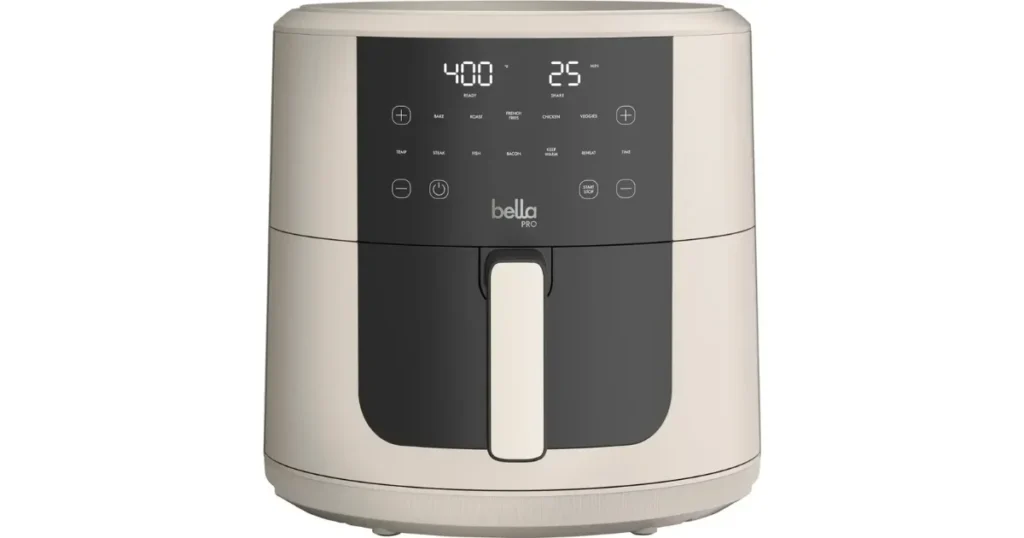 bella PRO - SmartCrisp 8-qt. Touchscreen Air Fryer - Oatmilk