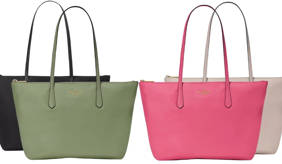 Kate Spade Kitt Nylon Medium Tote a solo $69 (Reg. $299)