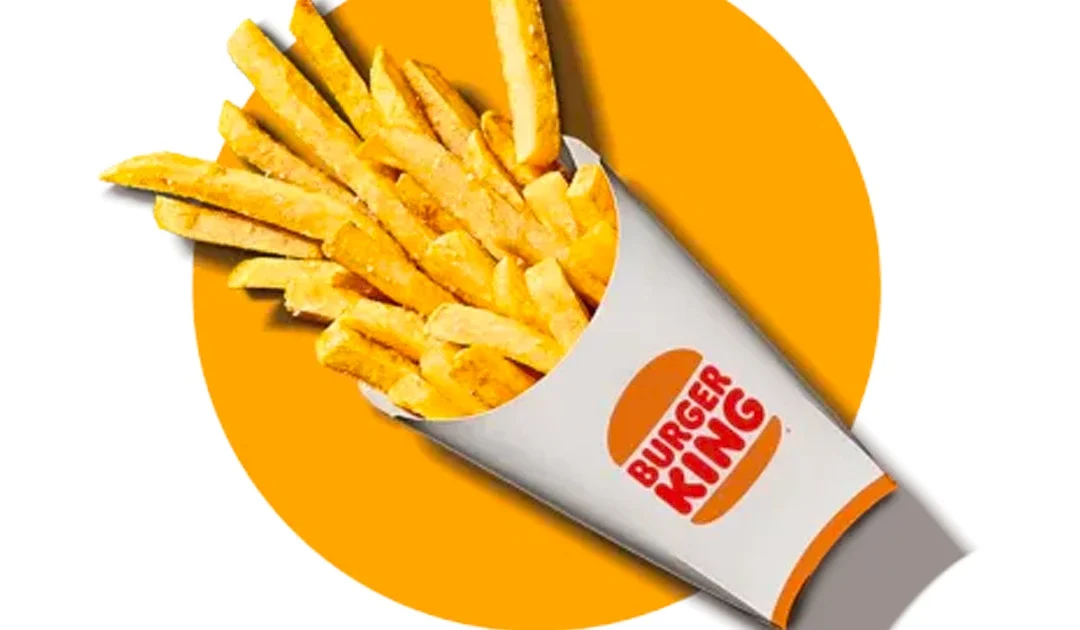 Papas Fritas de Cualquier Tamaño GRATIS en Burger King con CUALQUIER Compra