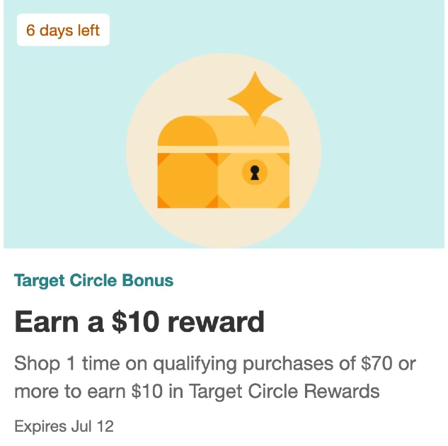 Bono de Target