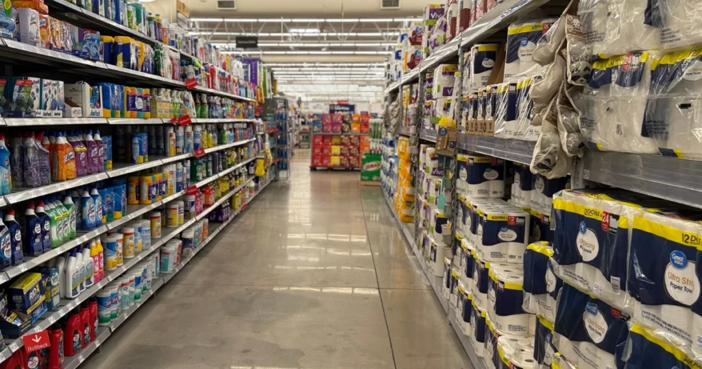Gondola de Walmart