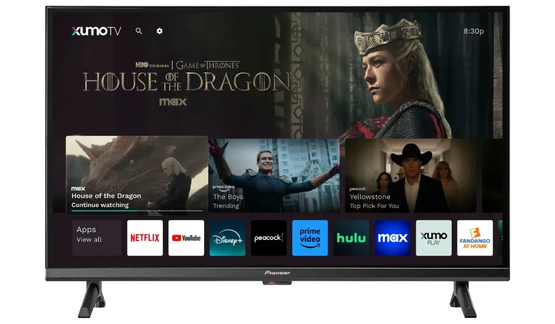 Pioneer Class LED HD Smart Xumo TV 32-In a solo $69.99 (Reg. $130)