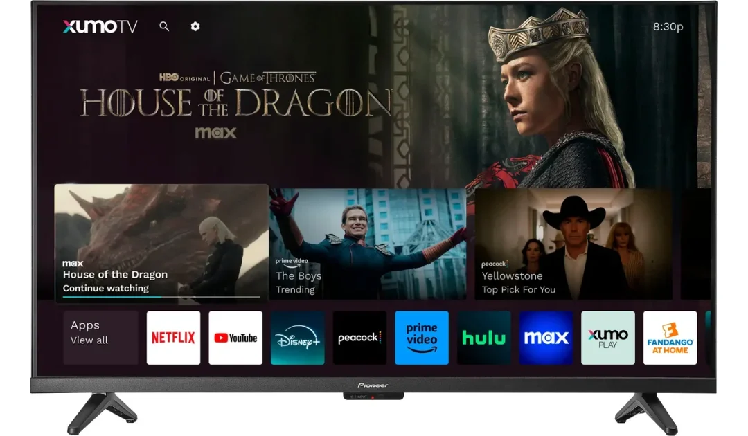 Pioneer Class LED HD Smart Xumo TV 40-In SOLO $99.99 (Reg. $170)