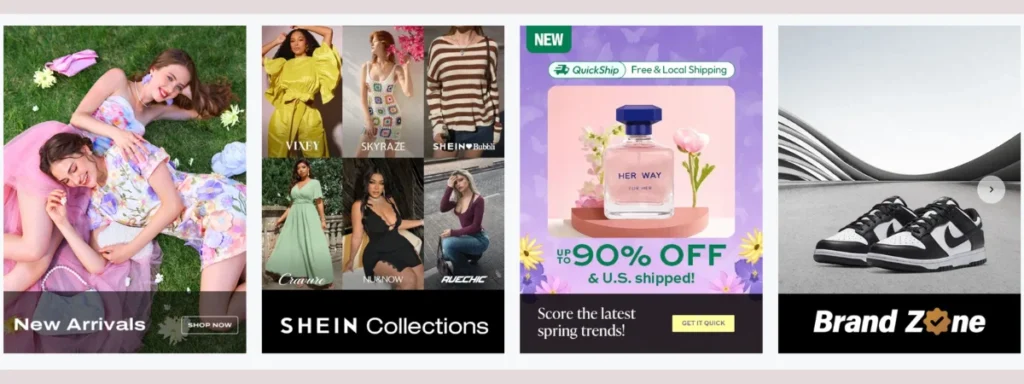 Ventas en Shein