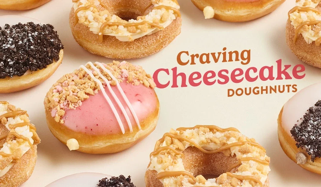 Dona Craving Cheesecake GRATIS en Krispy Kreme Con Cualquier Compra