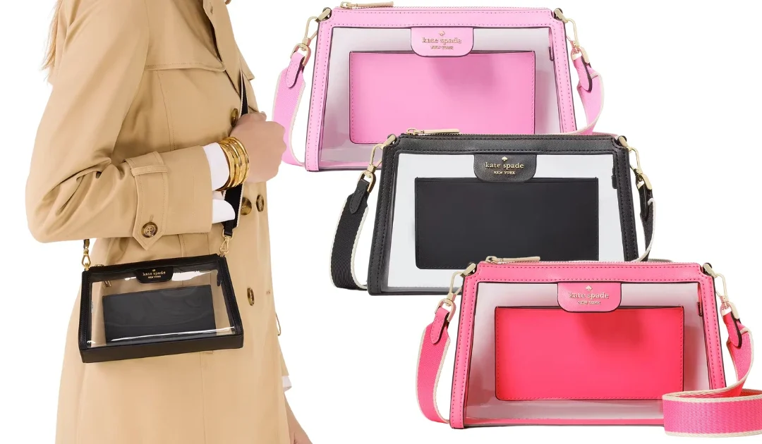 Kate Spade Clare Clear Small Crossbody SOLO $63.20 (Reg $279)