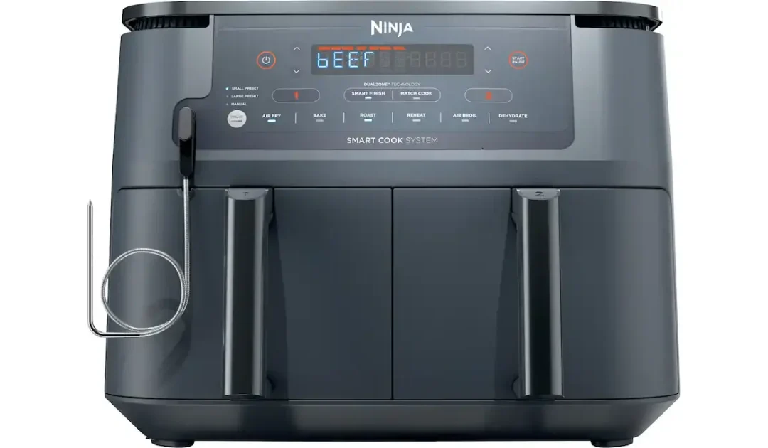 HOY 2/4 – Ninja Foodi 6-in-1 10-qt XL 2-Basket Air Fryer SOLO $149.99 en Best Buy