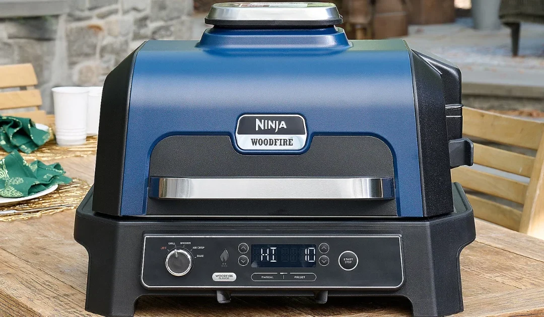 Más de $160 de Descuento en el Ninja Woodfire Pro XL Smoker & AirFry Grill + Envío Gratis