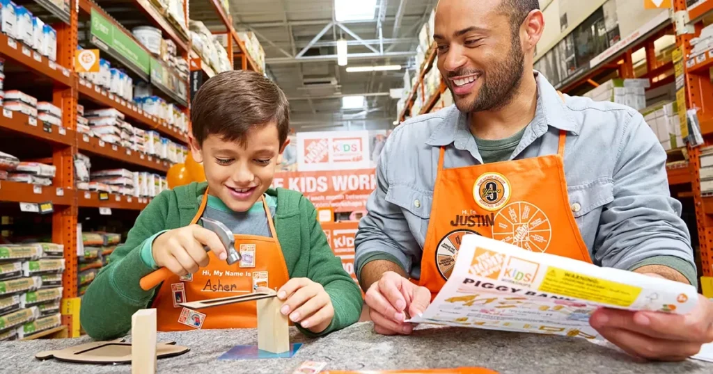 Taller Gratis para niños de Home Depot