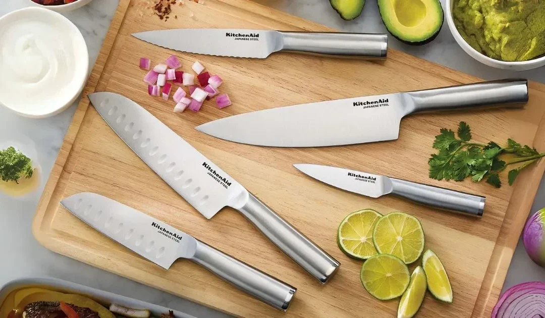 Set de Cuchillos KitchenAid Gourmet 5-Piezas SOLO $14.96 en Walmart (Reg. $30)