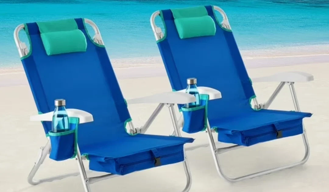 Set de 2 Sillas de Playa Mainstays SOLO $49.98 en Walmart (Reg $70)