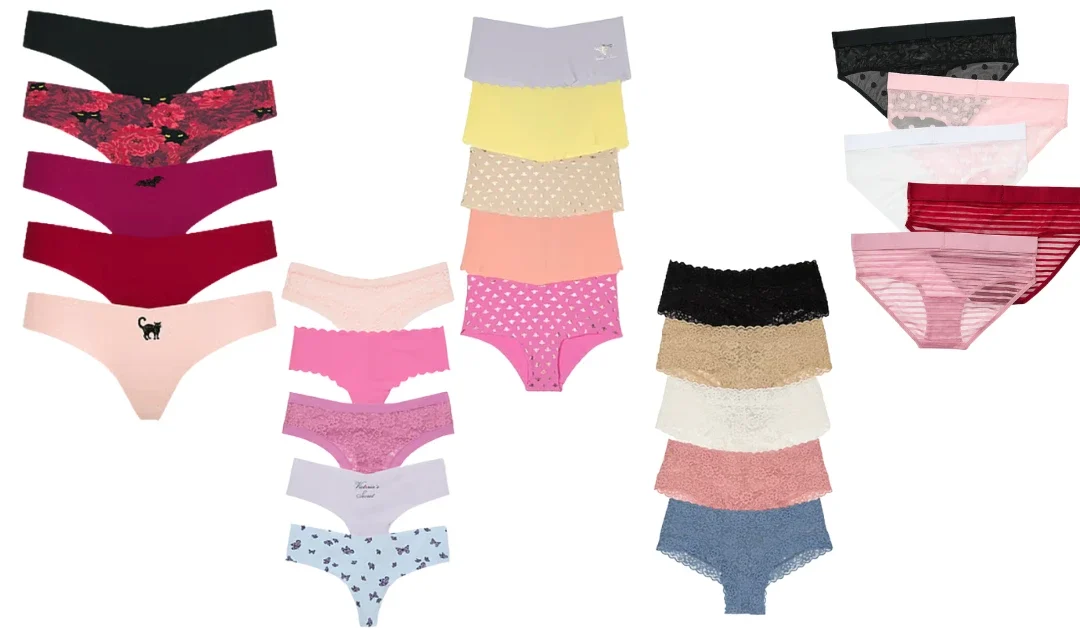 5-Pack de Panties Tan Bajo Como $11.24 en Victoria’s Secret (Reg $28)
