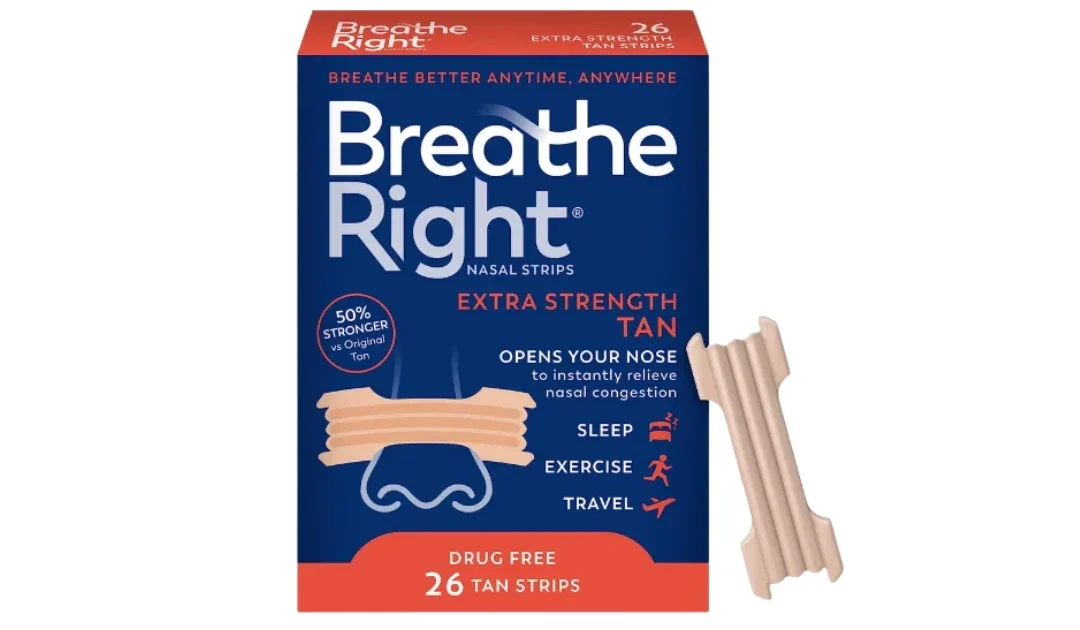 Muestra GRATIS de Breathe Right Extra Strength Strips
