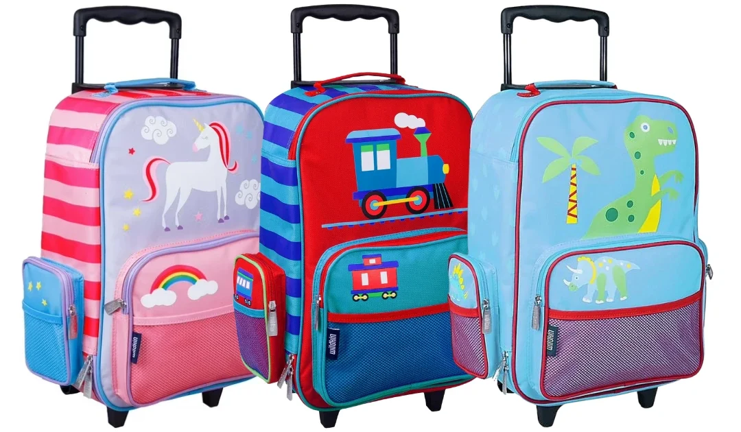Maleta con Ruedas Wildkin Para Niños y Niñas a SOLO $6.14 (Reg $50)