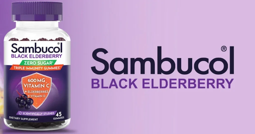 Muestra GRATIS de Sambucol Zero Sugar Triple Immunity Gummies