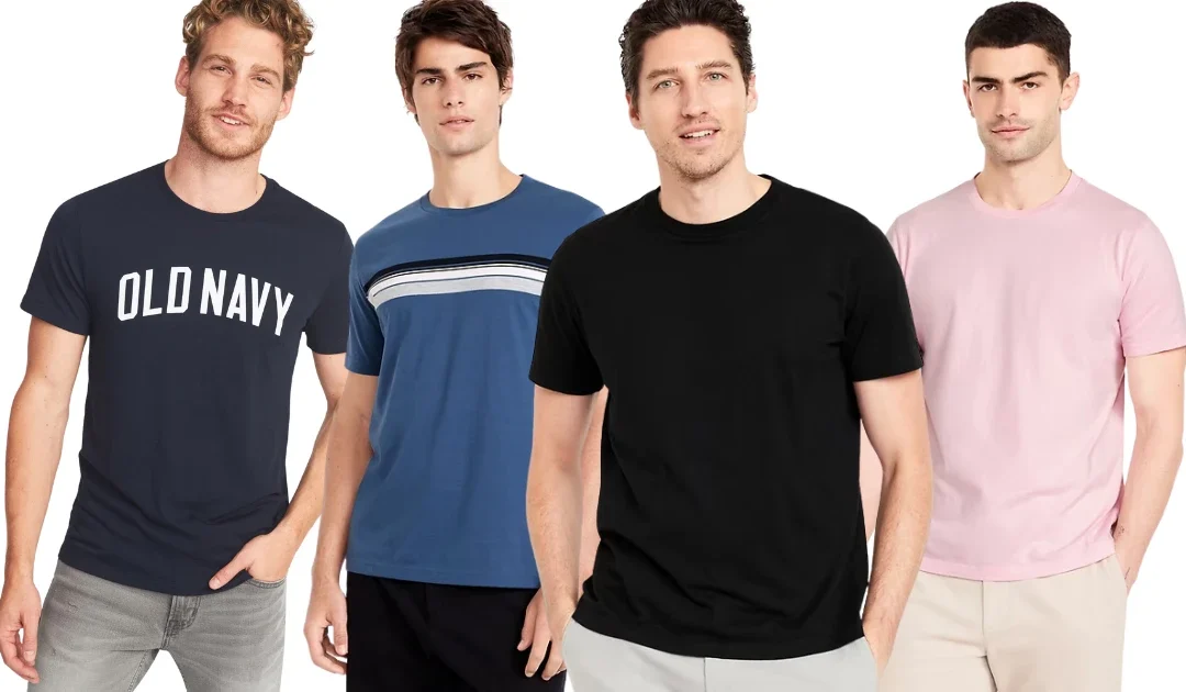 T-Shirts Para Hombres en SOLO $5 en Old Navy