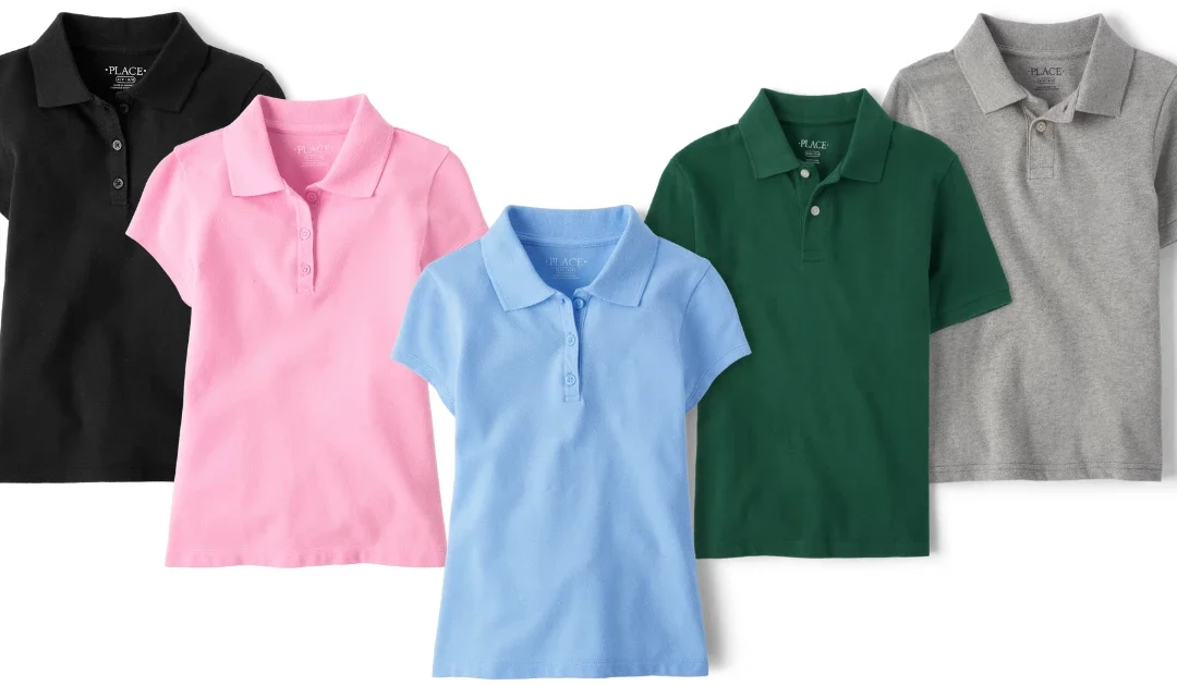 The Children’s Place – Polos a $5 (Reg $11)