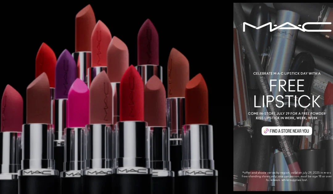 MAC Powder Kiss Lipstick GRATIS – HOY 7/29