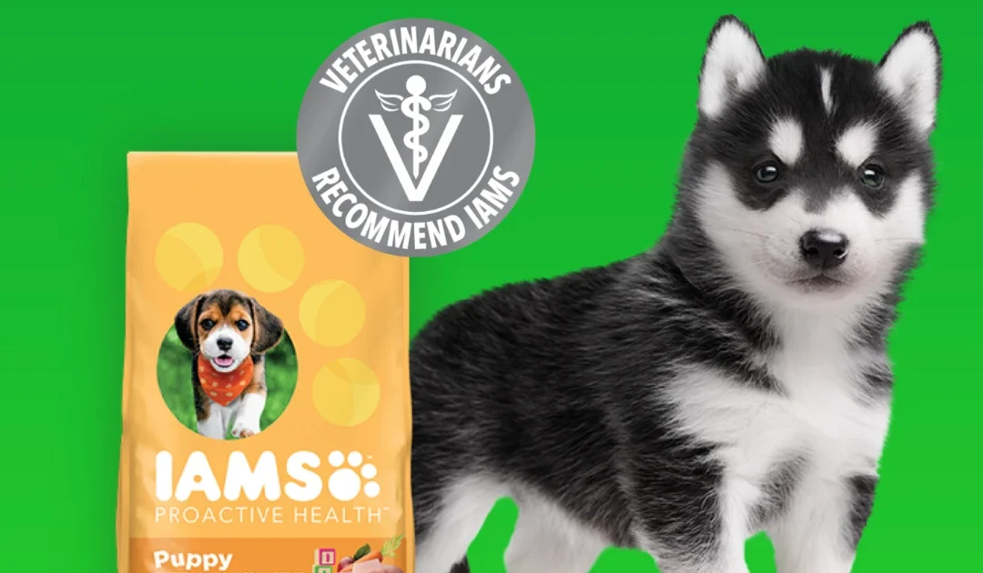 Muestra GRATIS de una Bolsa de Comida de Perros IAMS Puppy