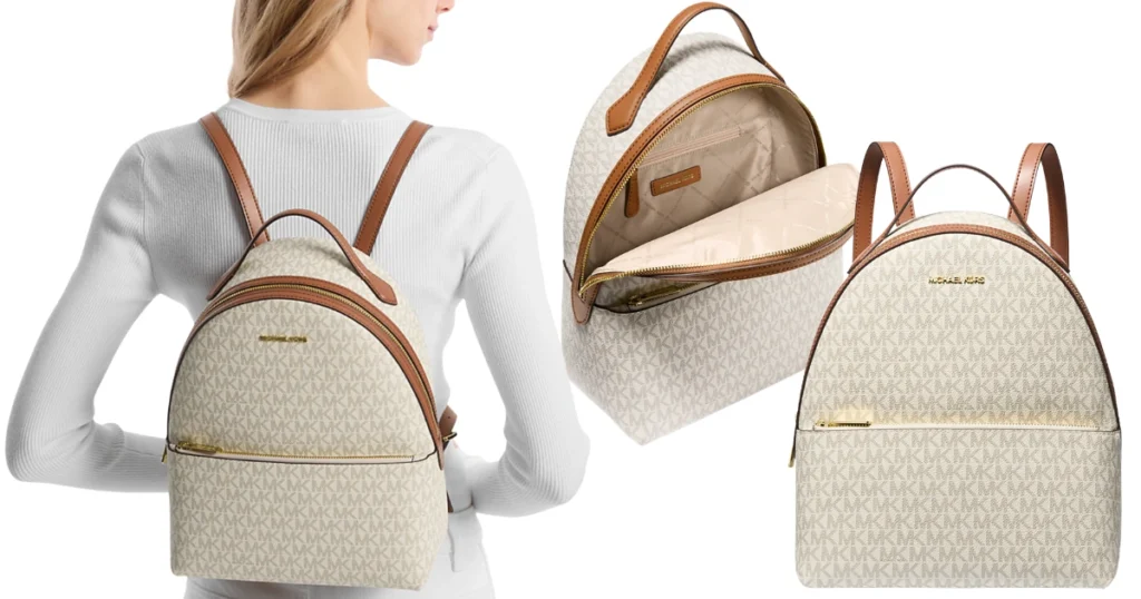 Michael Kors Sheila Medium Logo Backpack