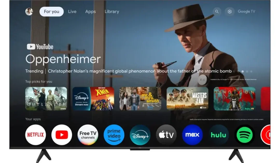 TCL Class S5-Series 4K UHD HDR LED Smart Google TV 55-In a solo $229.99 (Reg. $280)