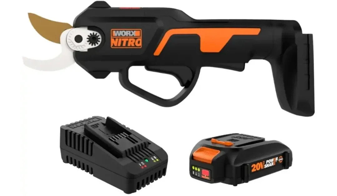 Tijera de Podar Inalámbrica WORX 20V a solo $89.99 (Reg. $130)