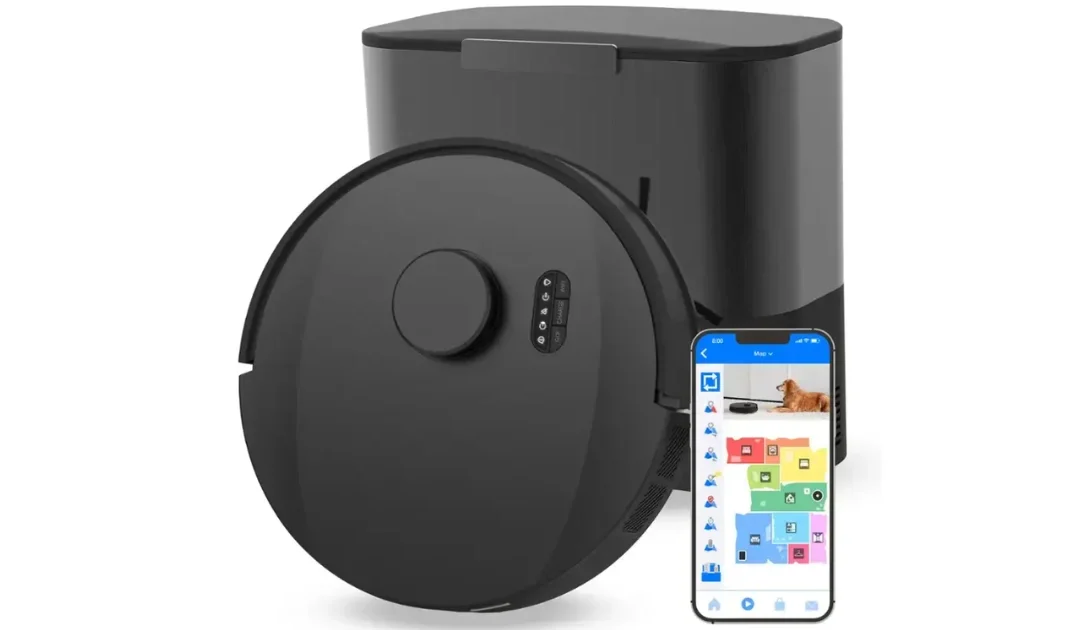 bObsweep UltraVision Pet Self-Empty Robot Vacuum & Mop SOLO $299.99 (Reg. $1,130)